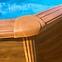 Bazén ocelový kulatý dřevo PACIFIC 460x120 CM, KIT460W,7