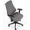 Kancelářská židle Rubio šedá/černá,6