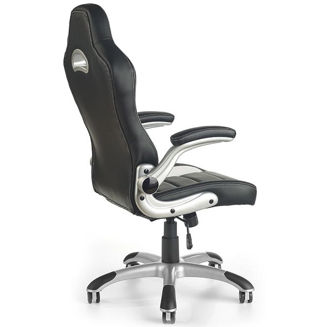 Kancelářská židle Lotus černá/šedá