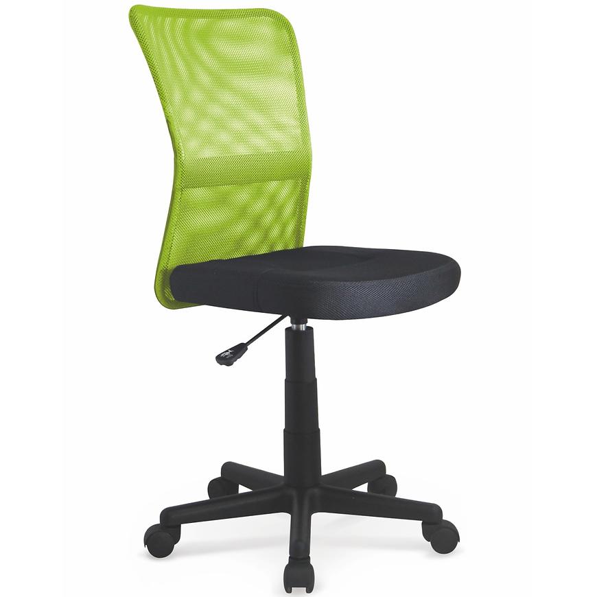 Levně Kancelářská židle Dingo Limetkově zelená/černá