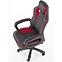 Kancelářská židle Baffin černá/červená,3