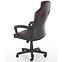 Kancelářská židle Baffin černá/červená,5
