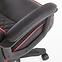 Kancelářská židle Baffin černá/červená,9