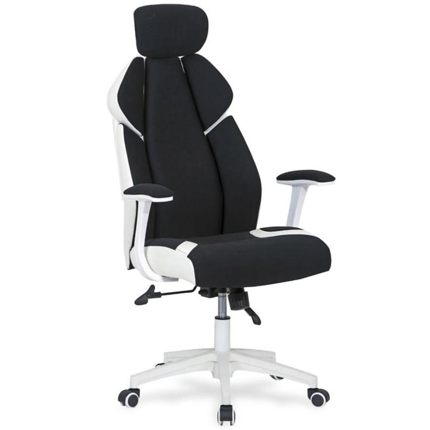Kancelářská židle Chrono černá/bílá