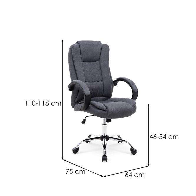 Kancelářská židle Relax 2 šedá,2