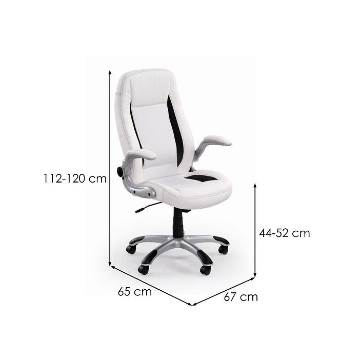 Kancelářská židle Saturn bílá