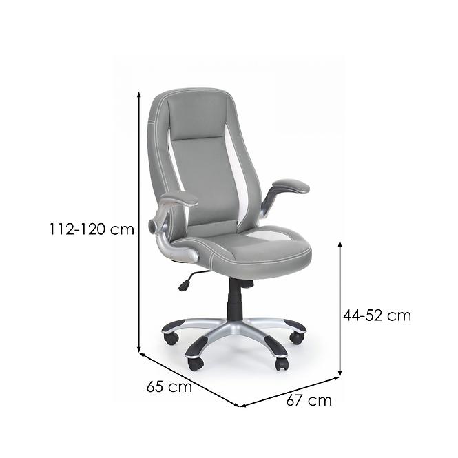 Kancelářská židle Saturn šedá,2