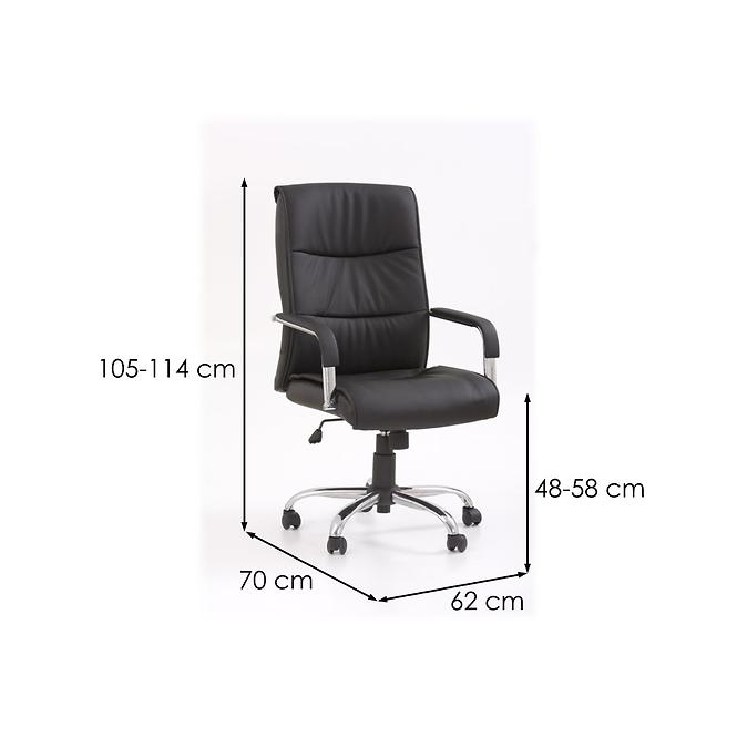 Kancelářská židle Hamilton černá,2