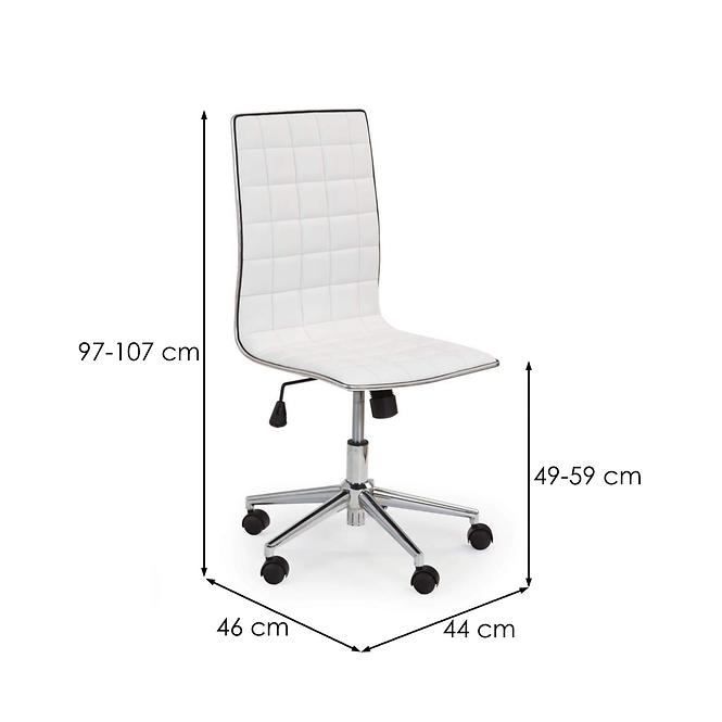 Kancelářská židle Tirol bílá,2