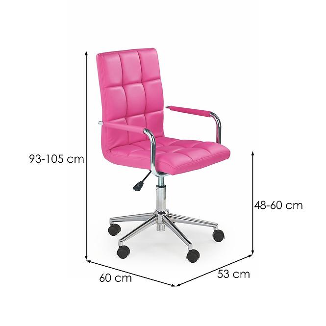Kancelářská židle Gonzo 2 růžová