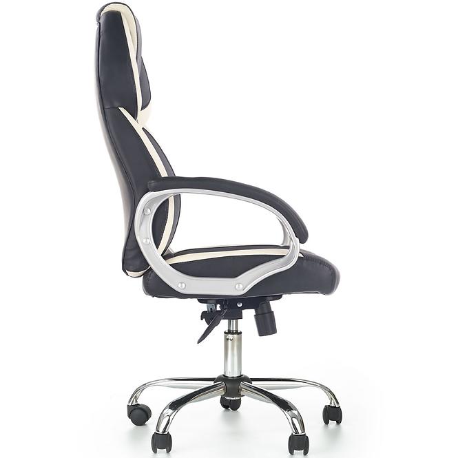 Kancelářská židle Barton černá/bílá