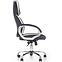 Kancelářská židle Barton černá/bílá,3