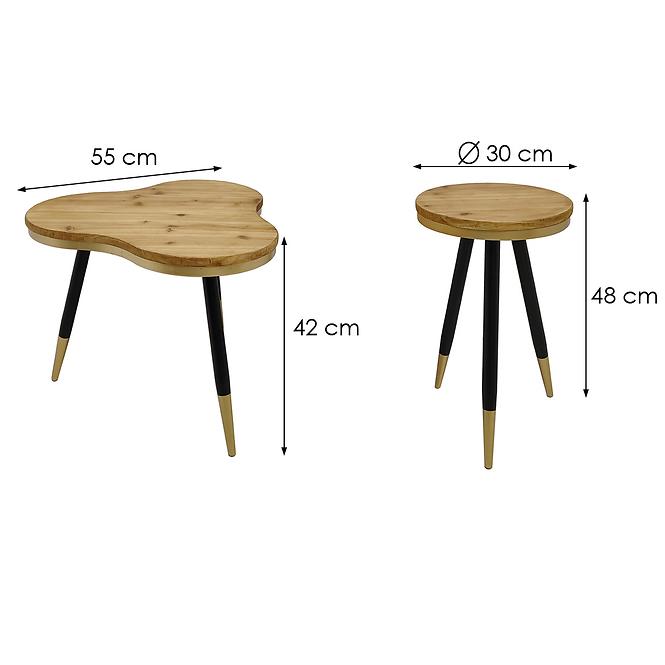 Konferenční stolek Duo1 55x52x42