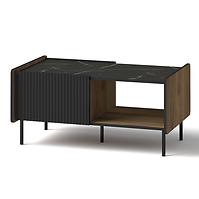 Konferenční stolek Prestigo P11 ořech war/san seb/černá mat