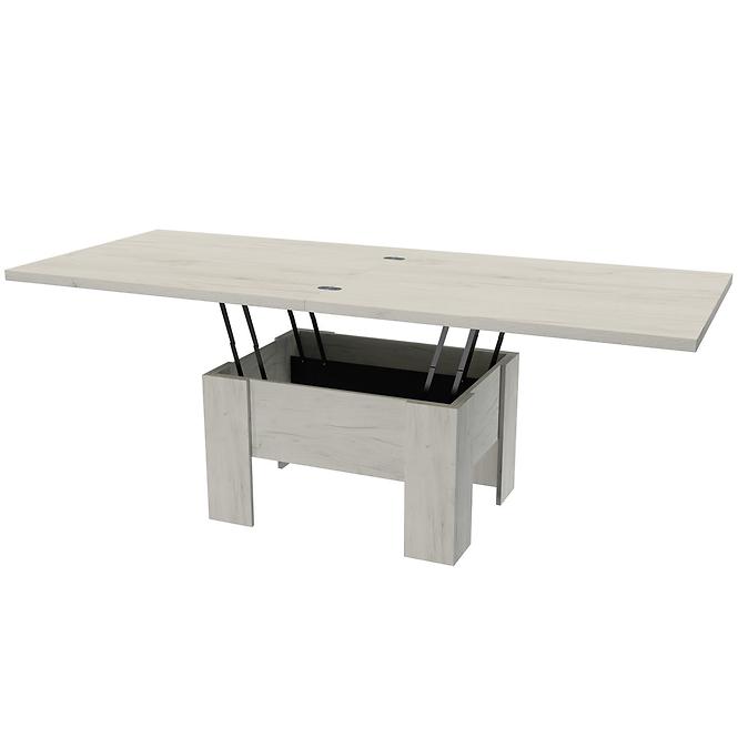 Konferenční stolek/Stůl Eryk kraft bílá