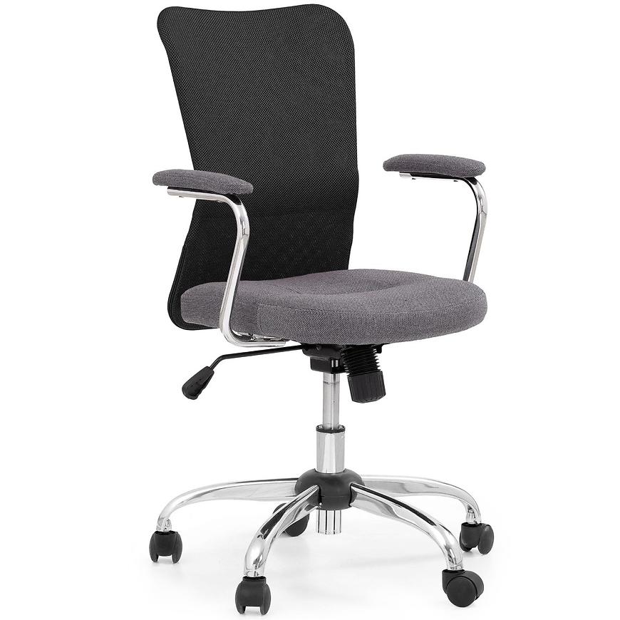 Kancelářská židle Andy šedá/černá