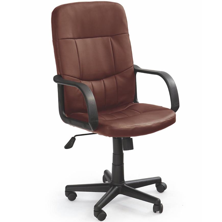 Kancelářská židle Denzel tmavě hnědá