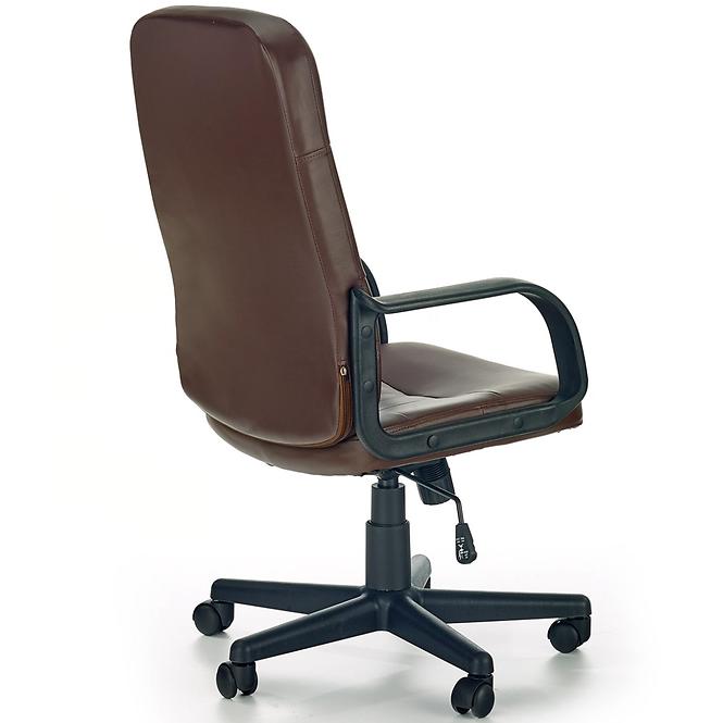 Kancelářská židle Denzel tmavě hnědá