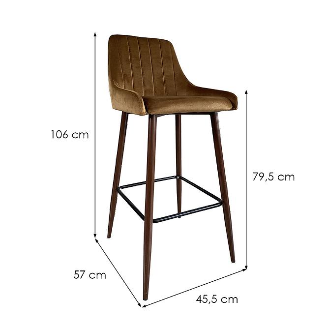 Barová židle Contessa brown g062-6