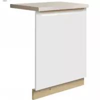 Dvířka pro vestavnou myčku Glamour zm 60 white