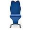 Židle K442 látka/kov tmavě modrá 46x61x102,2