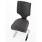 Židle K307 ekokůže/kov černá/tmavě šedá 46x62x95,6