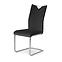 Židle K224 kov/eko kůže černá 44x59x100,6