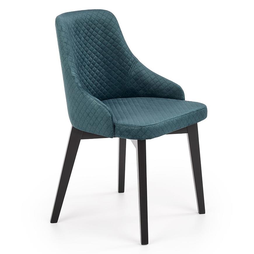 Jídelní židle TOLEDO 3 Halmar Tmavě zelená Obrázek