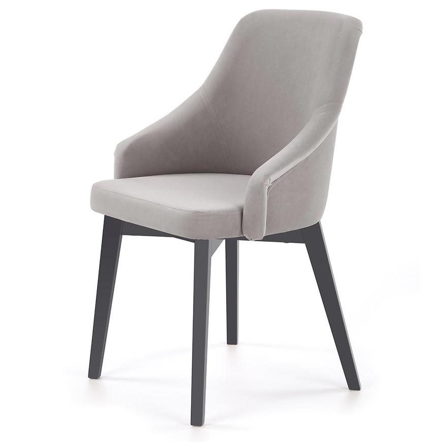 Židle Toledo 2 dřevo/samet grafit/solo 265 Obrázek