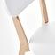 Židle Buggi dřevo/MDF bílá 45x50x81,8