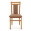 Židle Hubert 8 dřevo/látka olše/609 45x51x90,2