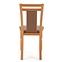Židle Hubert 8 dřevo/látka olše/609 45x51x90,5