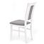 Židle Konrad dřevo/látka bílá/inari 91 46x57x96,4