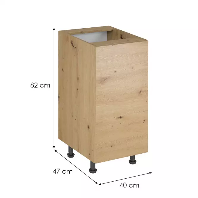 Kuchyňská skříňka Langen d40 dub artisan,2