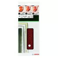 Brusný papír Ř93x230 Mm, 3x G60/ 4x G120/ 3x G180, 8 Děr