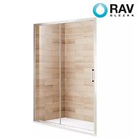 RAV-SLEZÁK Sprchové dveře Patio 120x195 čiré-chrom 