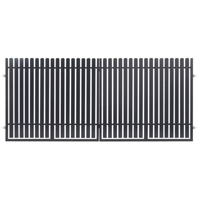 BRÁNA DVOUKŘÍDLÁ MIA 150 X 400 CM