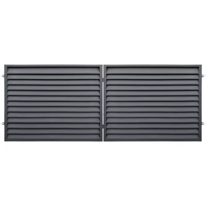 BRÁNA DVOUKŘÍDLÁ VESELA 150 X 400 CM