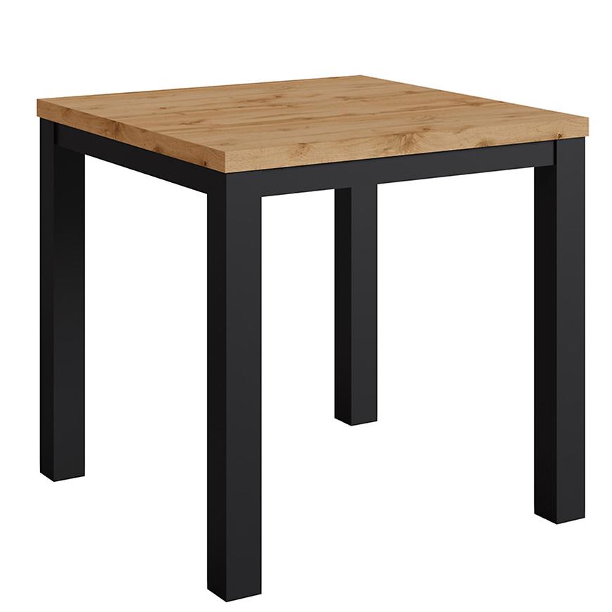 Stůl Oskar m80 černá/wotan