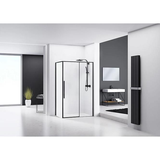 Sprchový kout Solar black 120x90,4