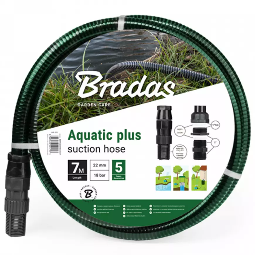 Baumax.cz: Sací hadice 7m aquatic plus plastový koš