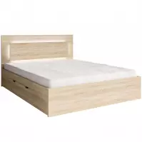 Postel se zásuvkou 180x200 Fino 52 sonoma