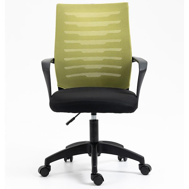 Kancelářská židle Juno 4793 zelená/černá