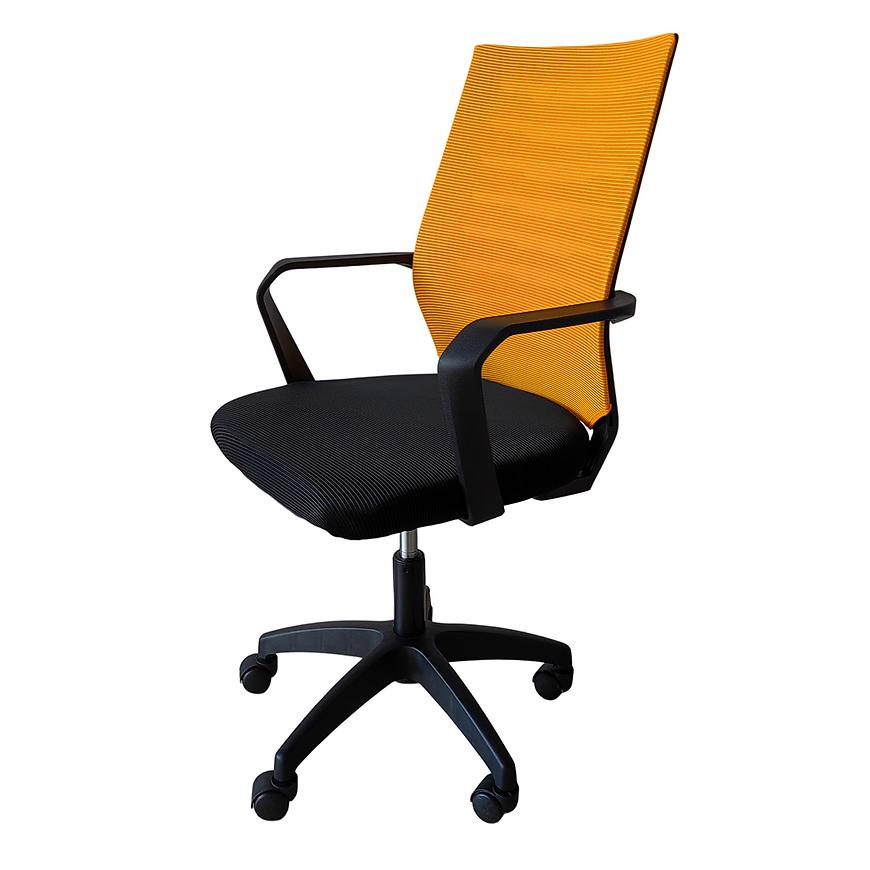 Kancelářská židle Juno 4794 oranžová/černá