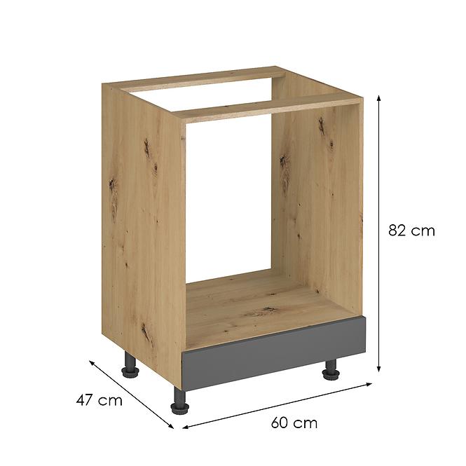 Kuchyňská skříňka Langen d60zk grey,2