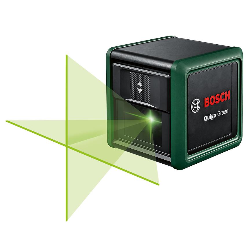 BOSCH Quigo Green (2.0) křížový zelený laser Obrázek