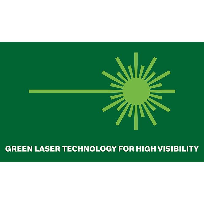 Křížový laser Quigo Green