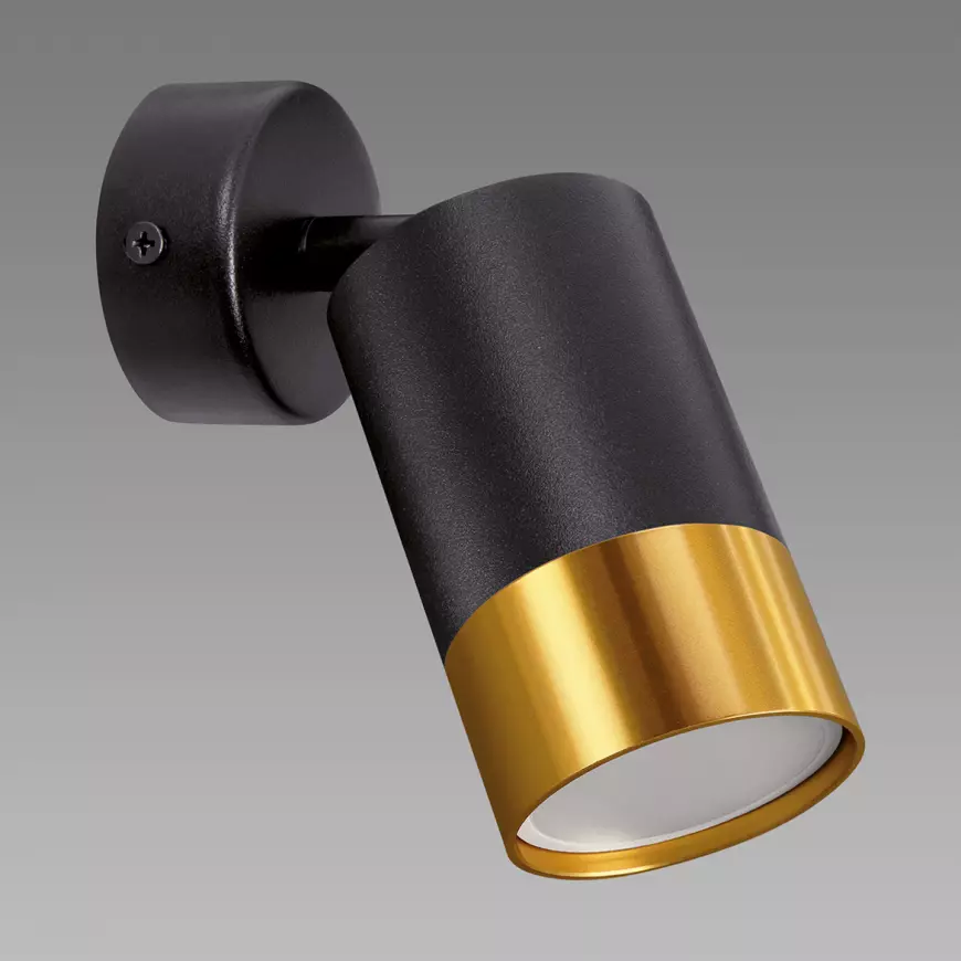 Svítidlo PUZON SPT GU10 BLACK/GOLD 04131 LS1