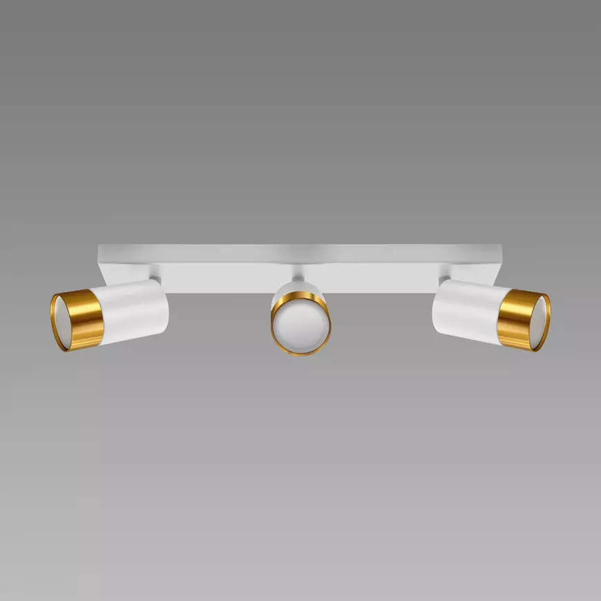 Svítidlo PUZON SPT GU10 3L WHITE/GOLD 04126 LS3
