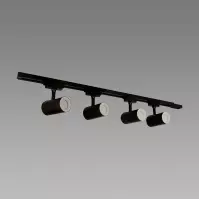 Svítidlo LUTER 4XGU10 BLACK 04080 SRT SZYN LW4